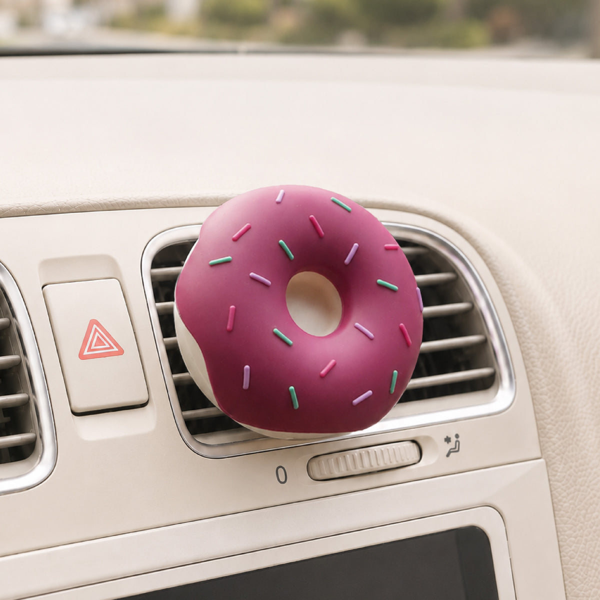 Foody Donut Car Fragrance Starter Kit Berry Bloom