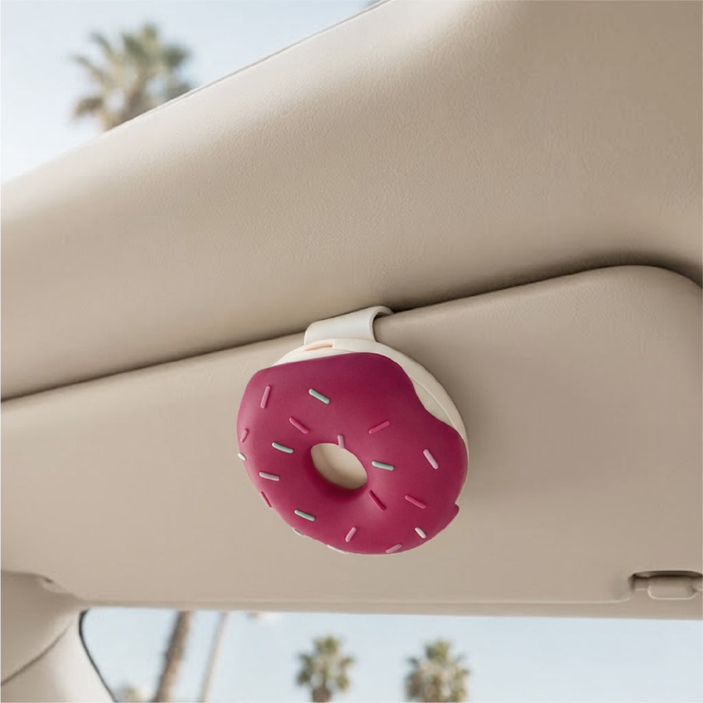 Foody Donut Car Fragrance Starter Kit Berry Bloom