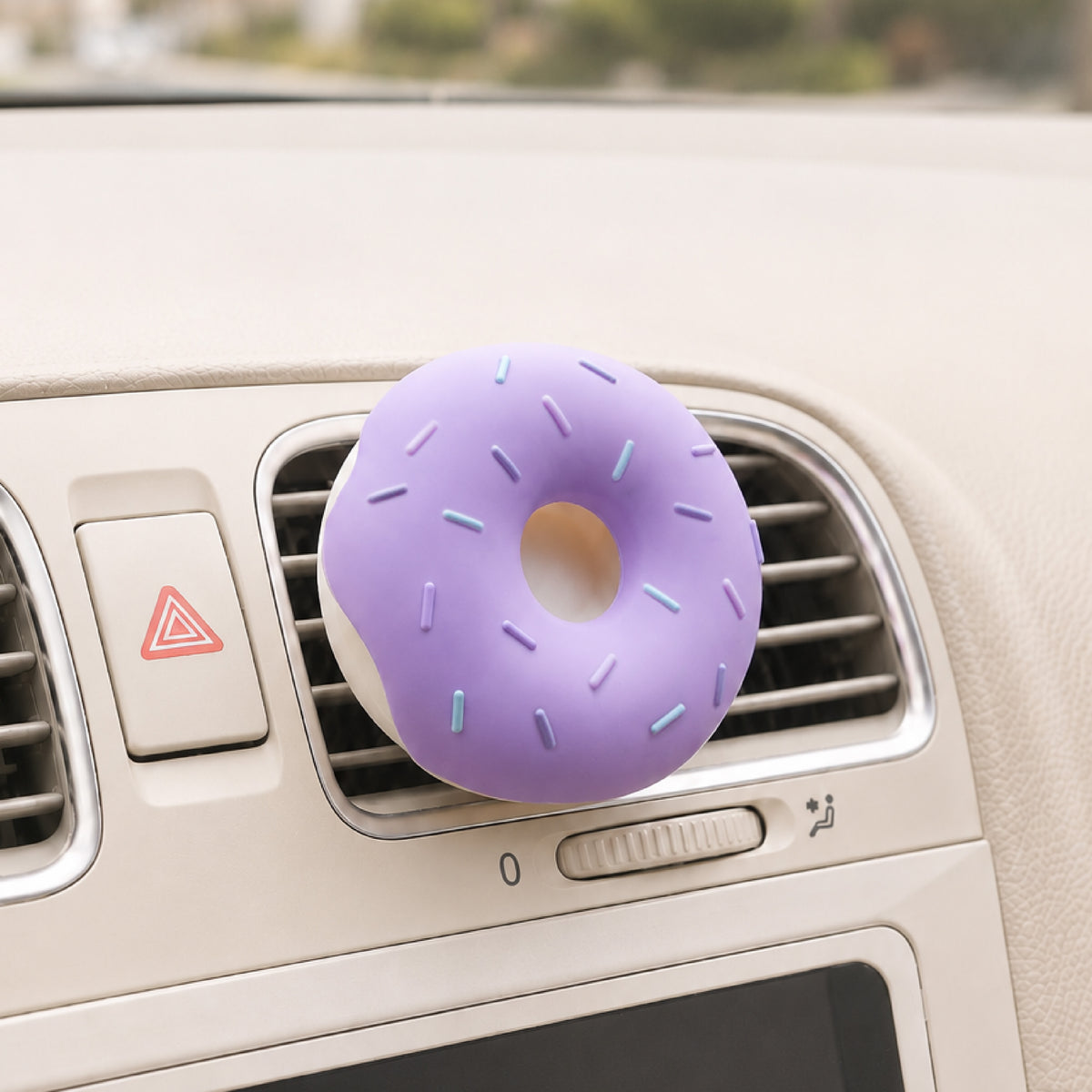 Foody Donut Car Fragrance Starter Kit Blueberry Sugar