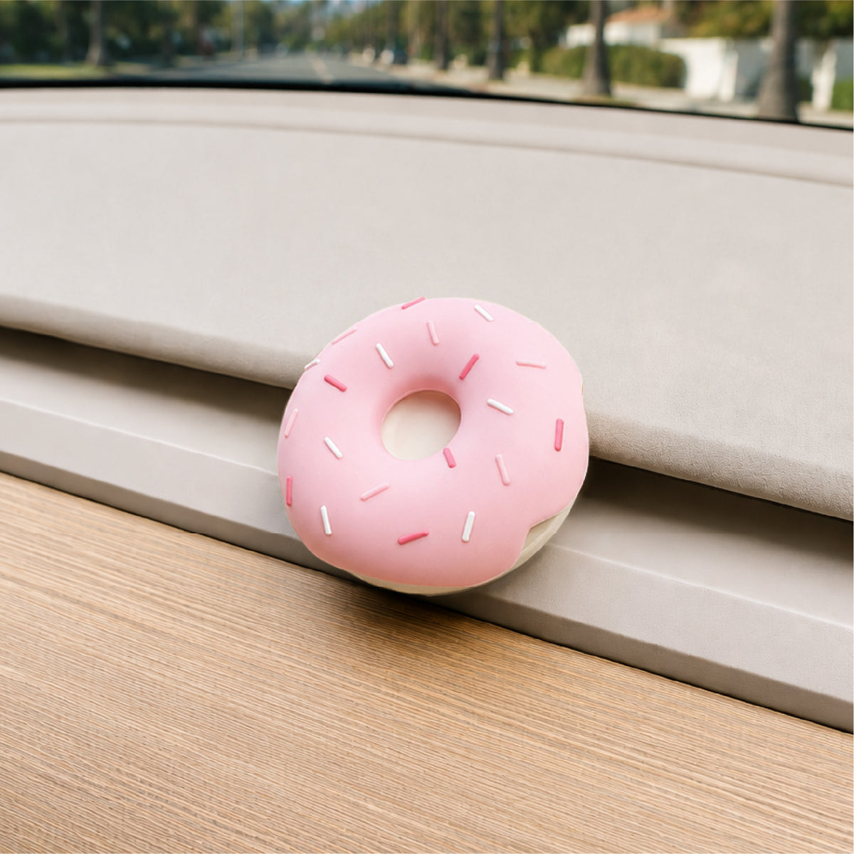 Foody Donut Car Fragrance Starter Kit Peach Spritz