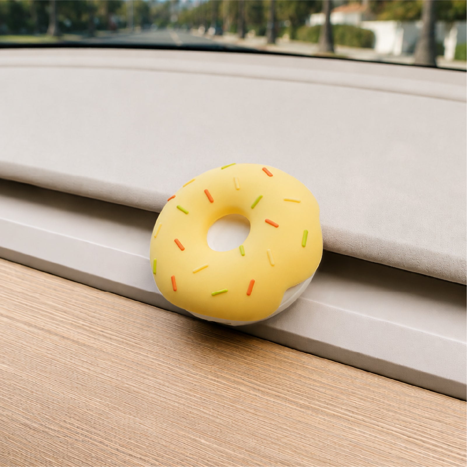 Foody Donut Car Fragrance Starter Kit Pineapple Sorbet