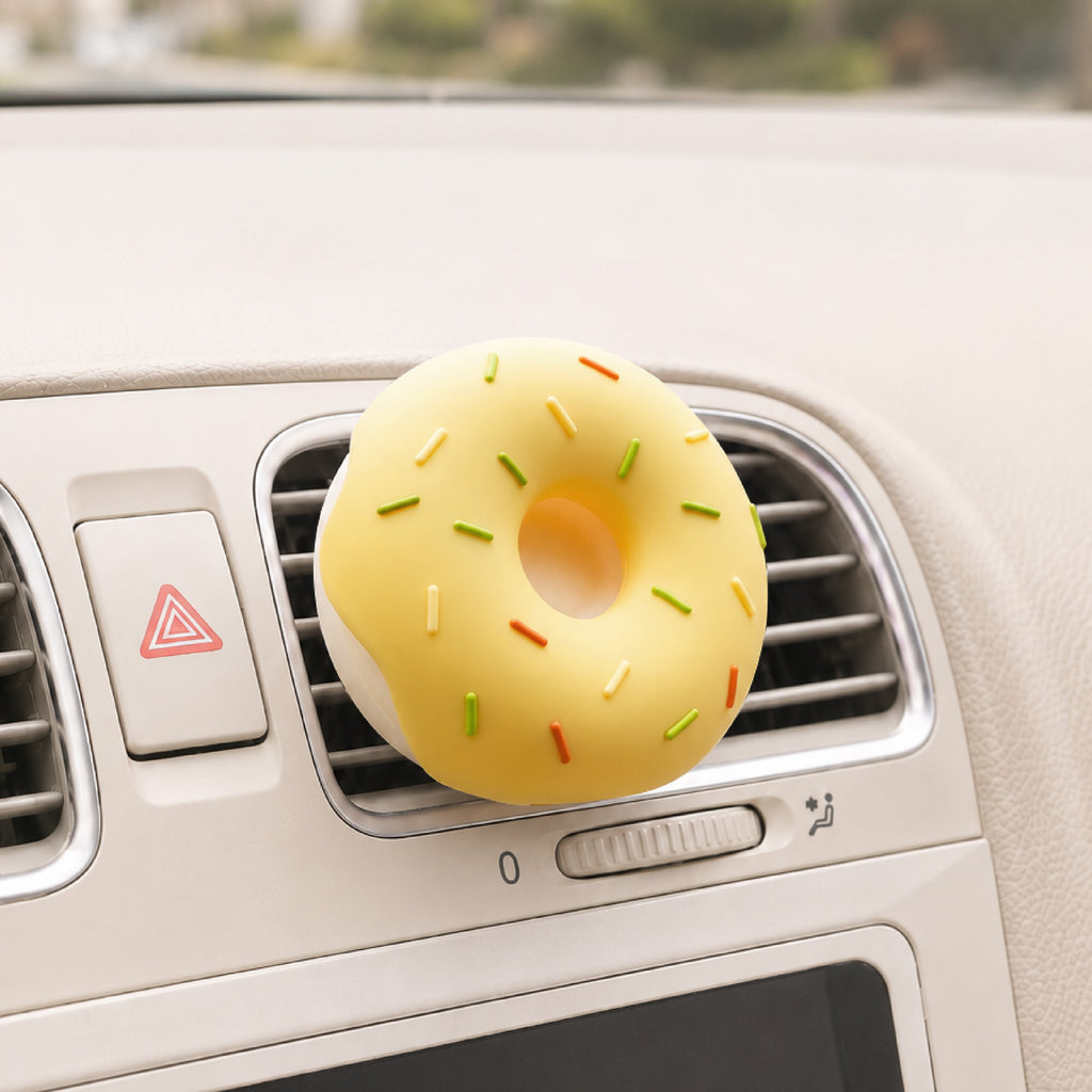 Foody Donut Car Fragrance Starter Kit Pineapple Sorbet