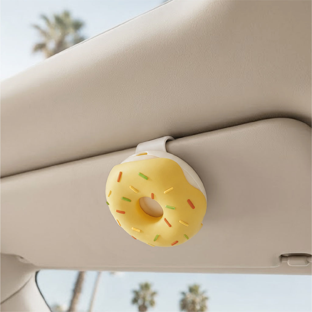 Foody Donut Car Fragrance Starter Kit Pineapple Sorbet