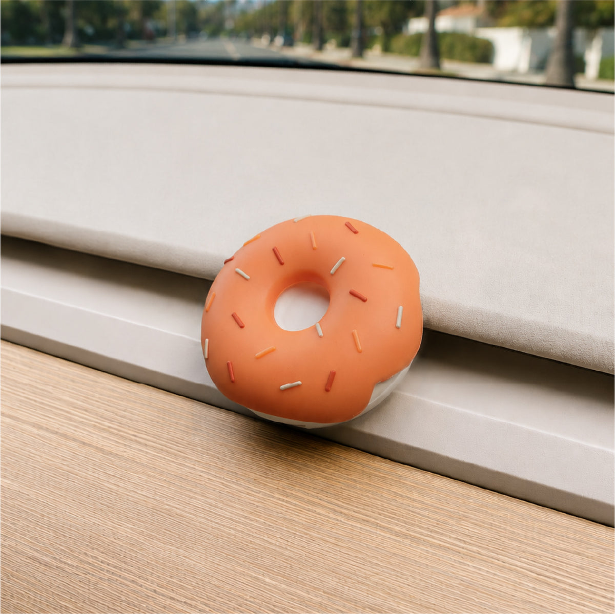 Foody Donut Car Fragrance Starter Kit Spiced Pumpkin