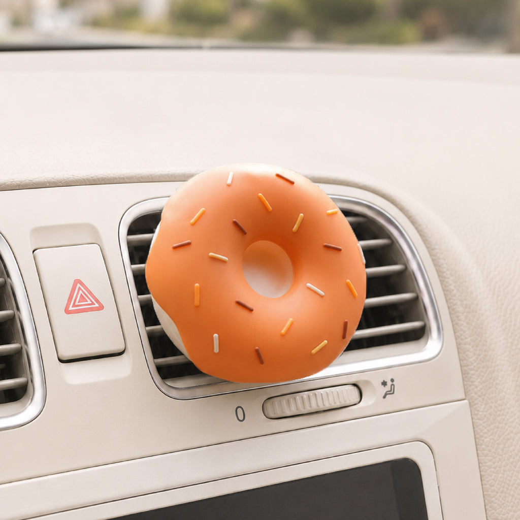 Foody Donut Car Fragrance Starter Kit Spiced Pumpkin